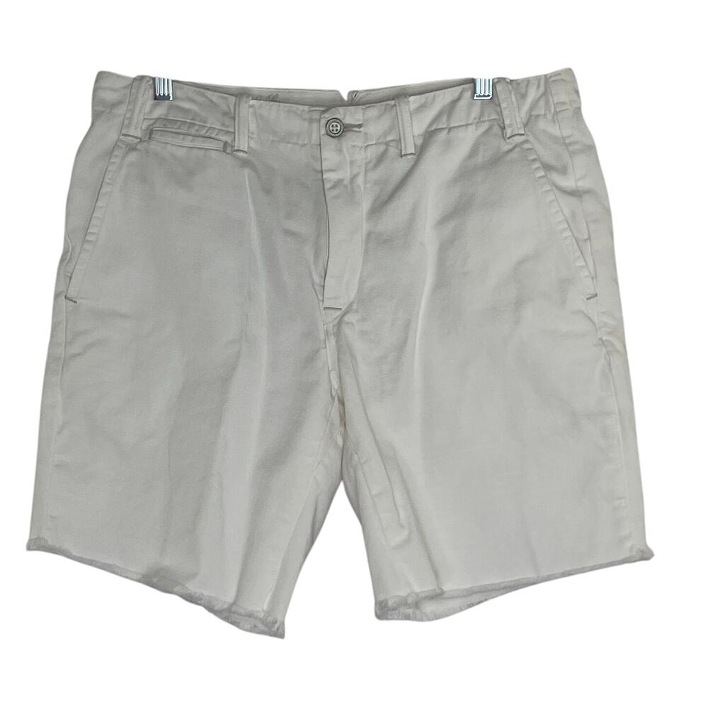 Polo RL & Co white long preppy shorts men's size 33
